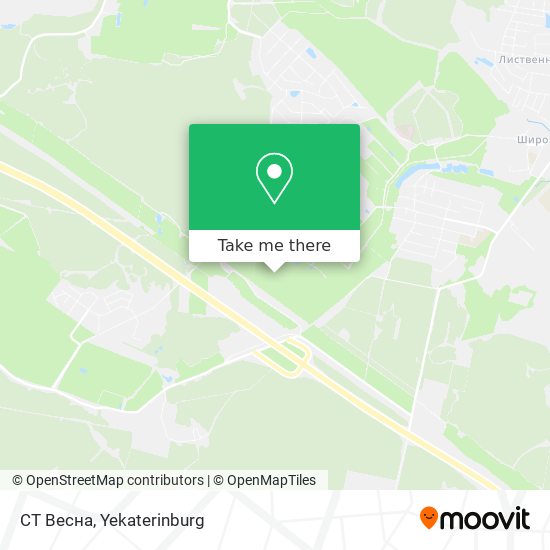 СТ Весна map