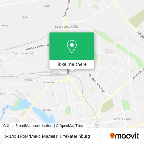 жилой комплекс Малевич map