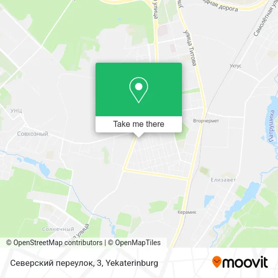 Северский переулок, 3 map