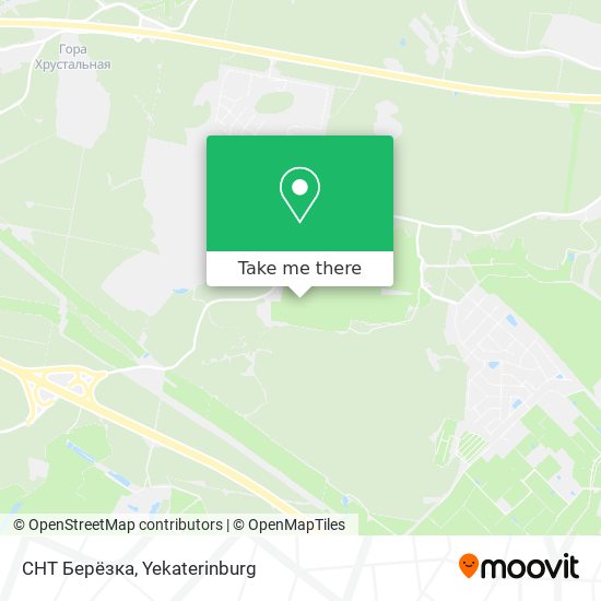 СНТ Берёзка map