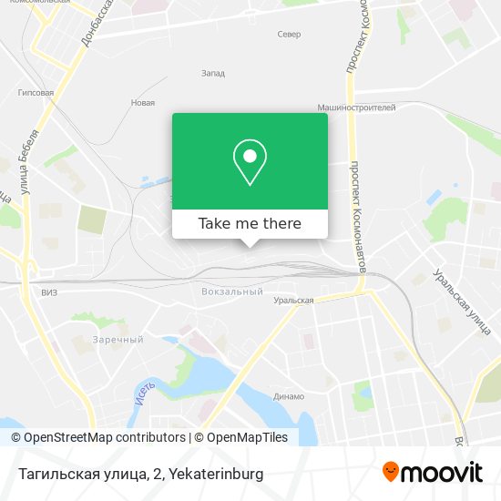 Тагильская улица, 2 map