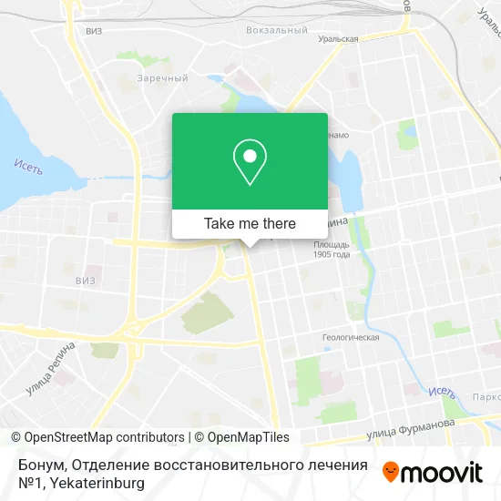 Бонум, Отделение восстановительного лечения №1 map