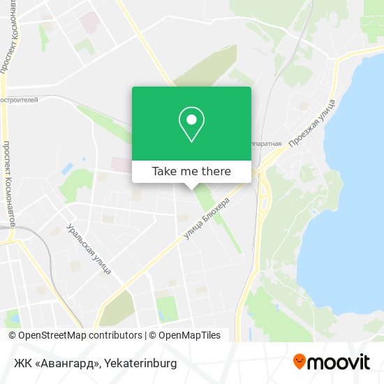 ЖК «Авангард» map