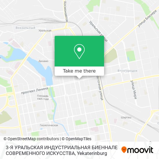 3-Я УРАЛЬСКАЯ ИНДУСТРИАЛЬНАЯ БИЕННАЛЕ СОВРЕМЕННОГО ИСКУССТВА map