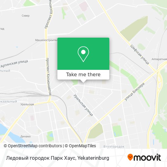 Ледовый городок Парк Хаус map