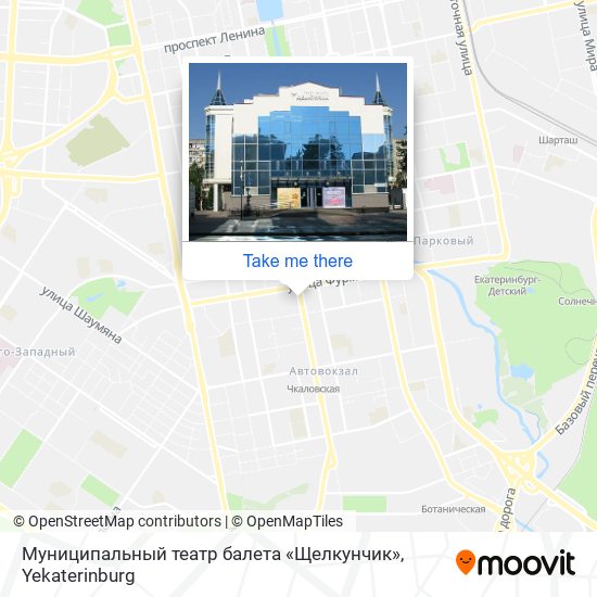 Муниципальный театр балета «Щелкунчик» map