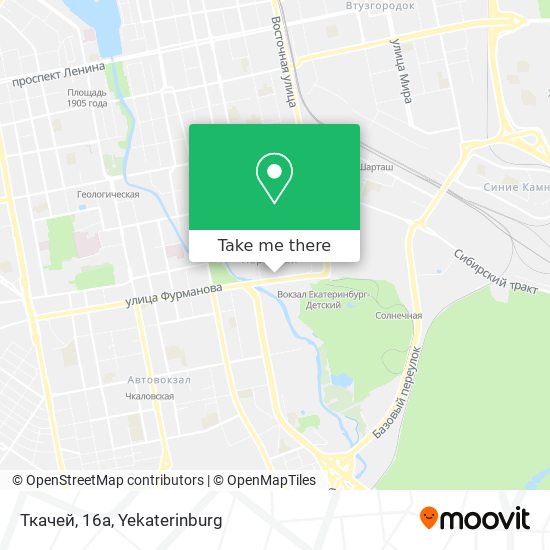 Ткачей, 16а map