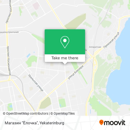 Магазин "Ёлочка" map