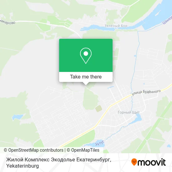 Жилой Комплекс Экодолье Екатеринбург map