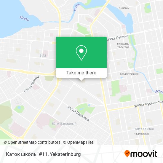 Каток школы #11 map