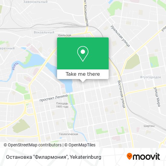 Остановка "Филармония" map
