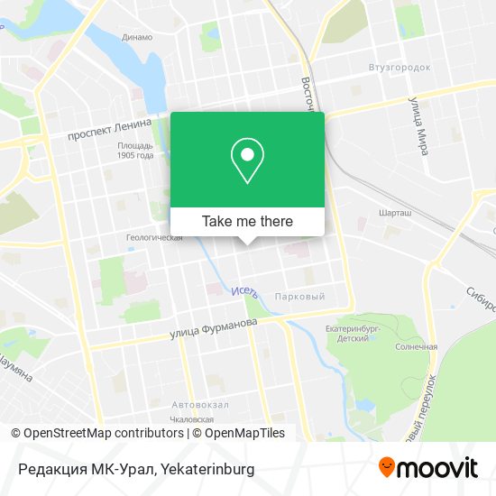Редакция МК-Урал map