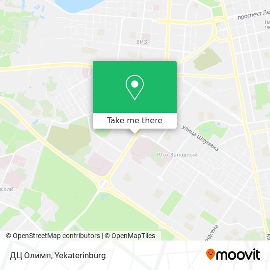 ДЦ Олимп map
