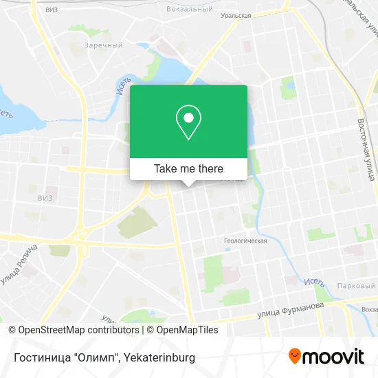 Гостиница "Олимп" map