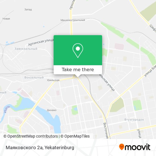 Маяковского 2а map