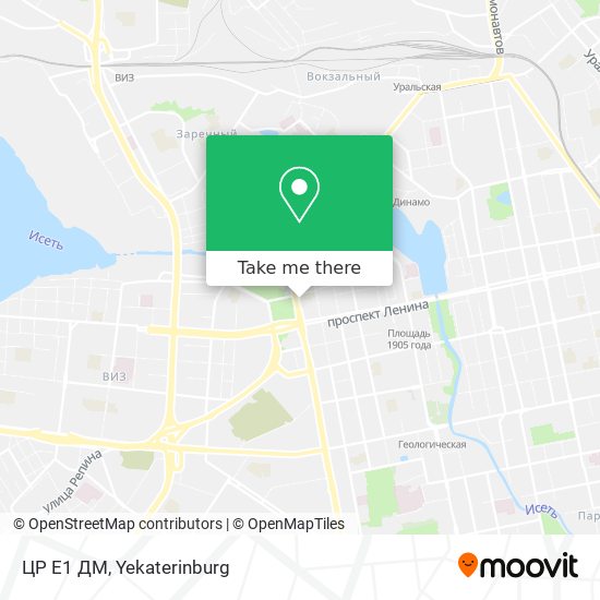 ЦР Е1 ДМ map