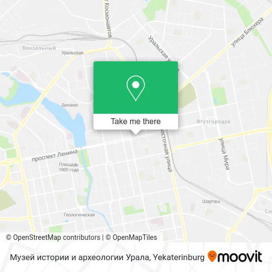 Музей истории и археологии Урала map