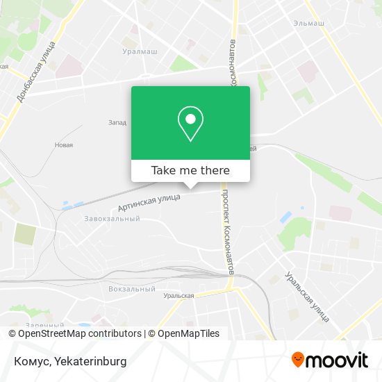 Комус map