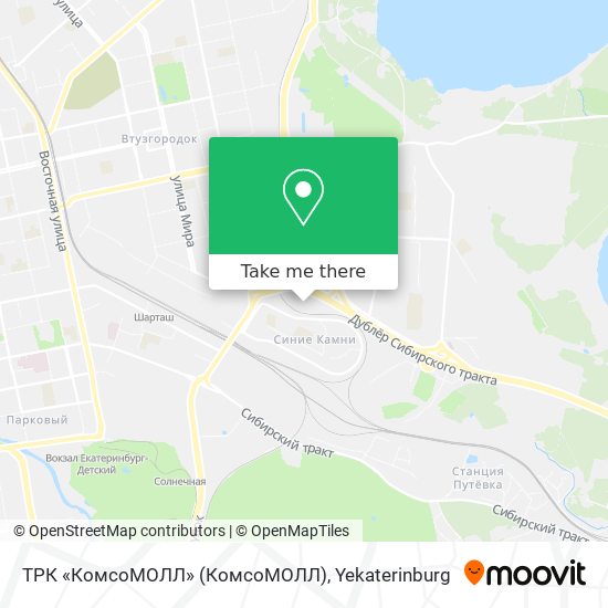 ТРК «КомсоМОЛЛ» map
