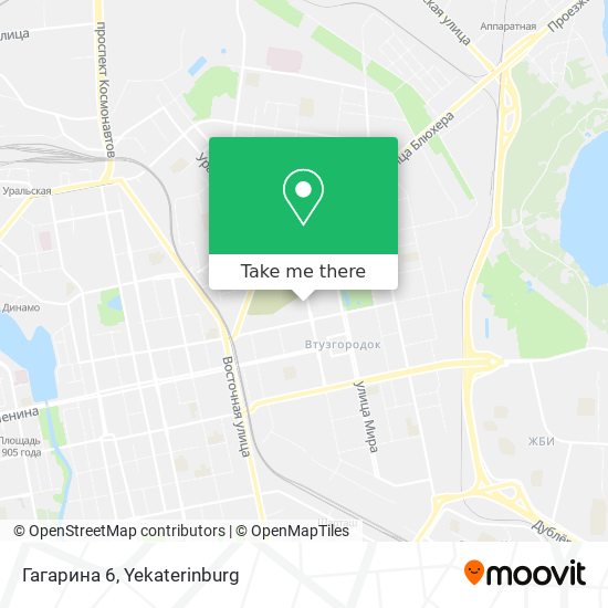 Гагарина 6 map