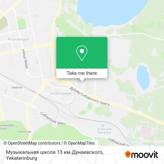 Музыкальная школа 13 им.Дунаевского map