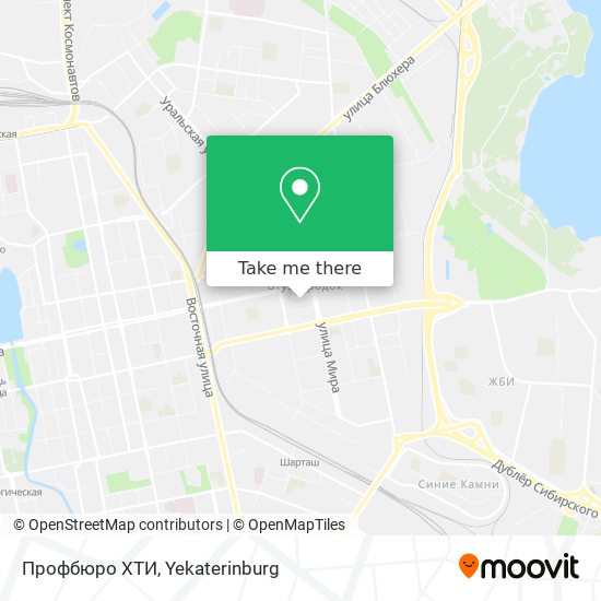 Профбюро ХТИ map
