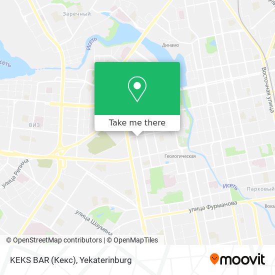 KEKS BAR (Кекс) map