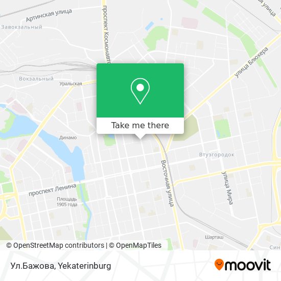 Ул.Бажова map