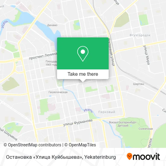 Остановка «Улица Куйбышева» map