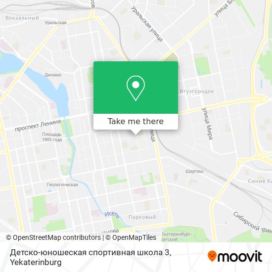 Детско-юношеская спортивная школа 3 map