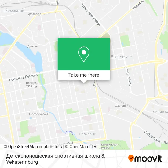 Детско-юношеская спортивная школа 3 map
