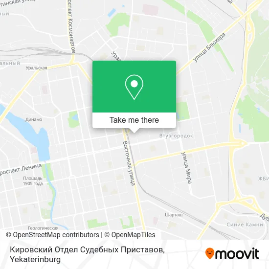 Кировский Отдел Судебных Приставов map
