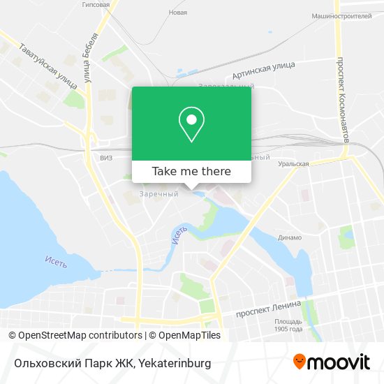 Ольховский Парк ЖК map