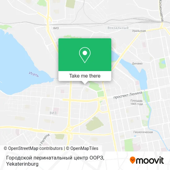 Городской перинатальный центр ООРЗ map