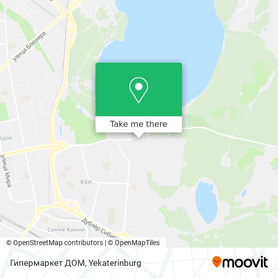 Гипермаркет ДОМ map