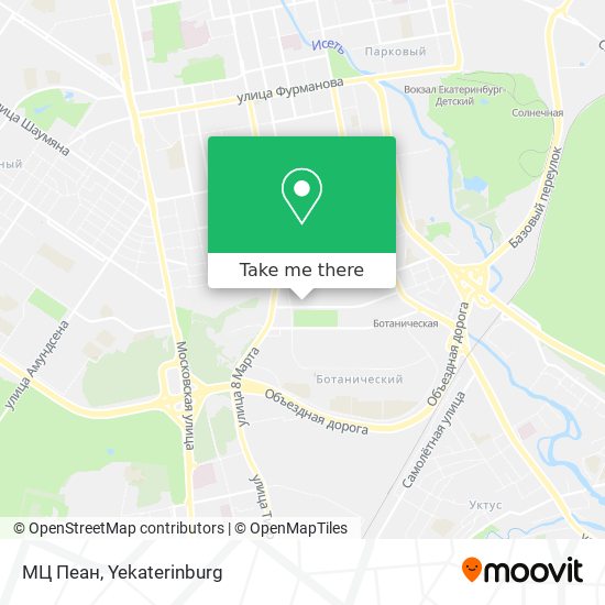 МЦ Пеан map
