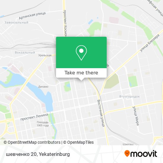 шевченко 20 map