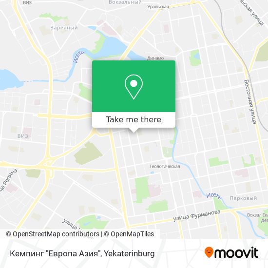 Кемпинг "Европа Азия" map