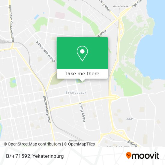 В/ч 71592 map