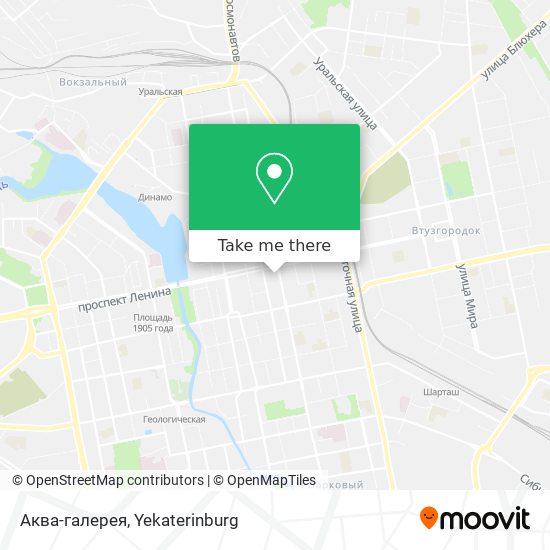 Аква-галерея map
