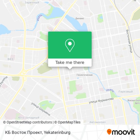 КБ Восток Проект map