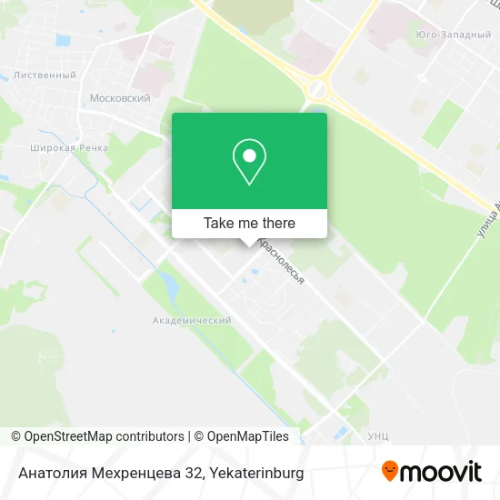 Анатолия Мехренцева 32 map