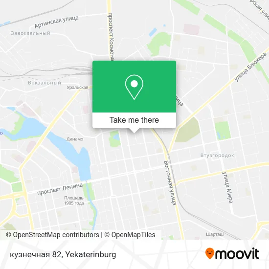 кузнечная 82 map