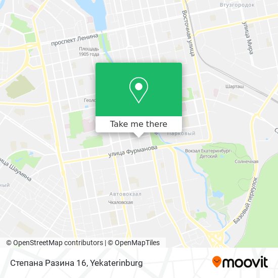 Степана Разина 16 map