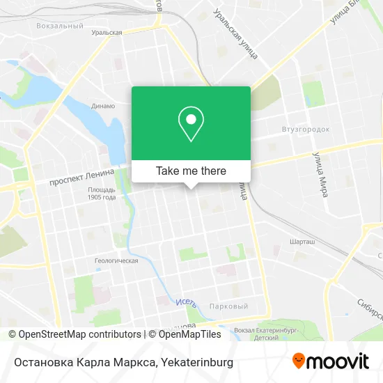 Остановка Карла Маркса map
