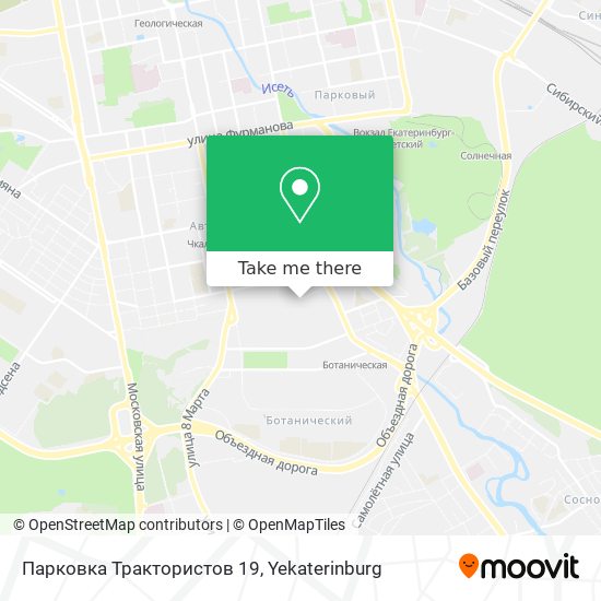 Парковка Трактористов 19 map