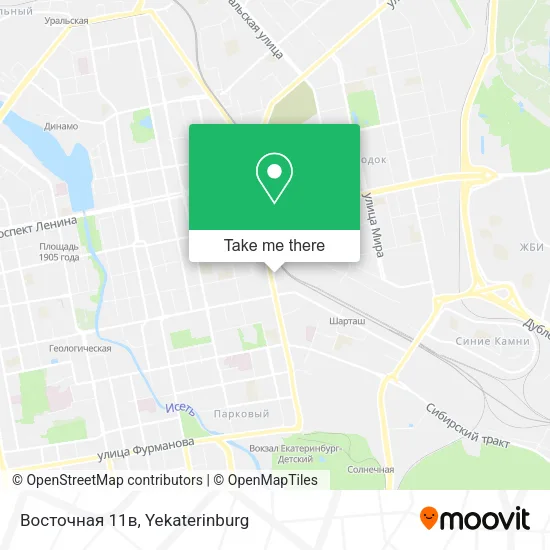 Восточная 11в map