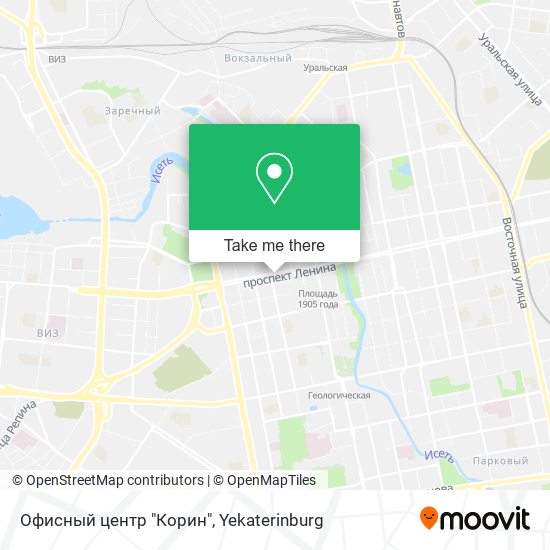 Офисный центр "Корин" map