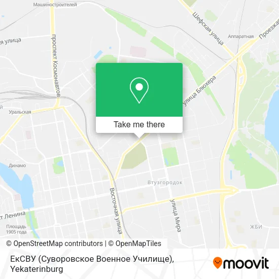 ЕкСВУ (Суворовское Военное Училище) map