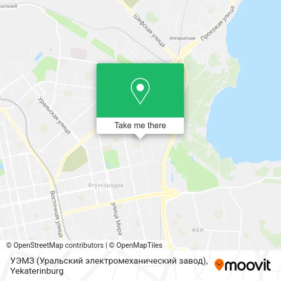 УЭМЗ (Уральский электромеханический завод) map